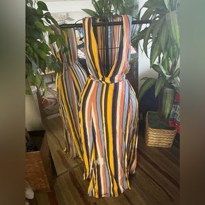 Wrap around dress for summer fun
